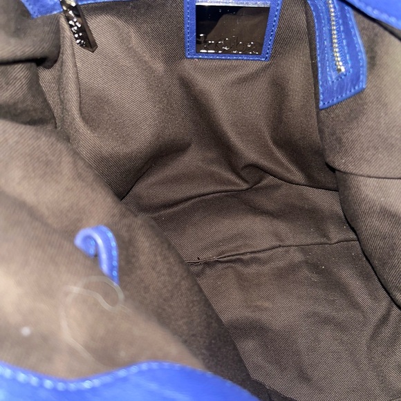 Kooba Kellyn Blue Leather  Bag - Picture 2 of 6